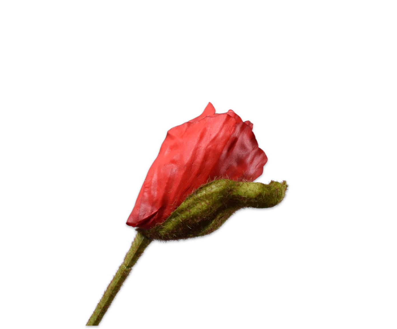 Poppy Bud Real Touch 74cm