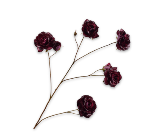 Rose Spray Real Touch 93cm